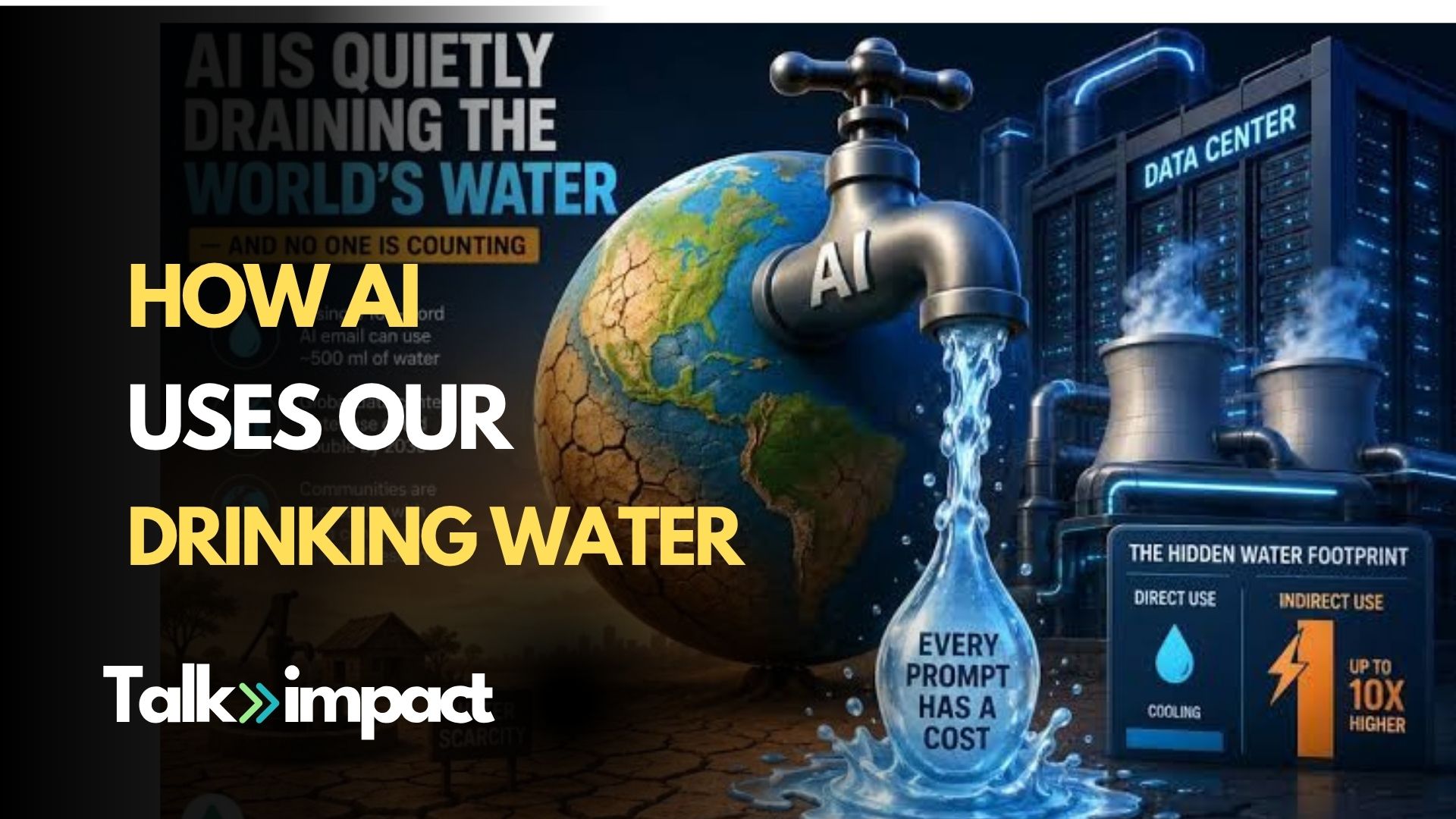 How AI uses our drinking water